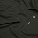 Close up image of pique polo.