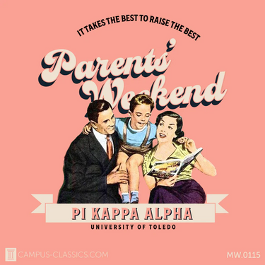 Pi Kappa Alpha University of Toledo Parent's Weekend Tee