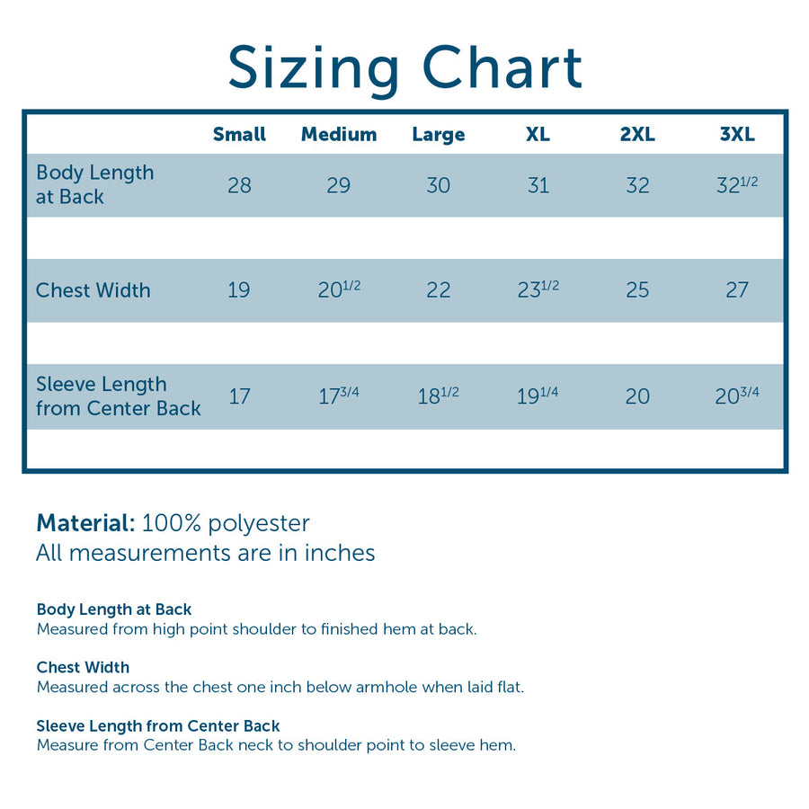 Comfort Colors Size Chart