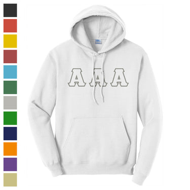 Pike Pick Your Own Colors Sewn On Hoodie